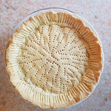 Crostata sablé alle due creme per la merenda dolce degli studenti della Scuola Secondaria di I grado a cura di Gabriella Rizzo