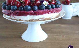 Cheesecake alle ciliegie, ricetta per la merenda dolce degli studenti della Scuola Secondaria di I grado a cura di Gabriella Rizzo | Homework & Muffin