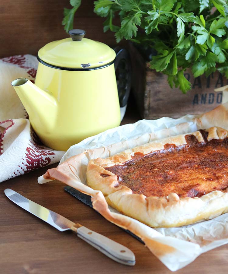 Torta salata con zucca e pancetta, ricetta per la merenda salata per gli studenti della Scuola Secondaria di I grado a cura di Gabriella Rizzo | Homework & Muffin