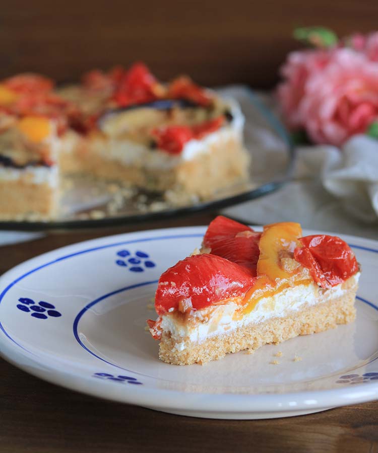 Cheesecake salata con sciotta salentina per il contest "Peperone di Carmagnola: 70 anni in 70 ricette | Homework & Muffin