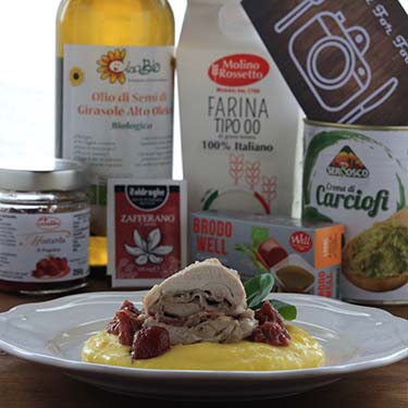Involtini di pollo e carciofi all'agrodolce, ricetta salata partecipante al contest Talent for Food 2019, a cura di Gabriella Rizzo | Homework & Muffin