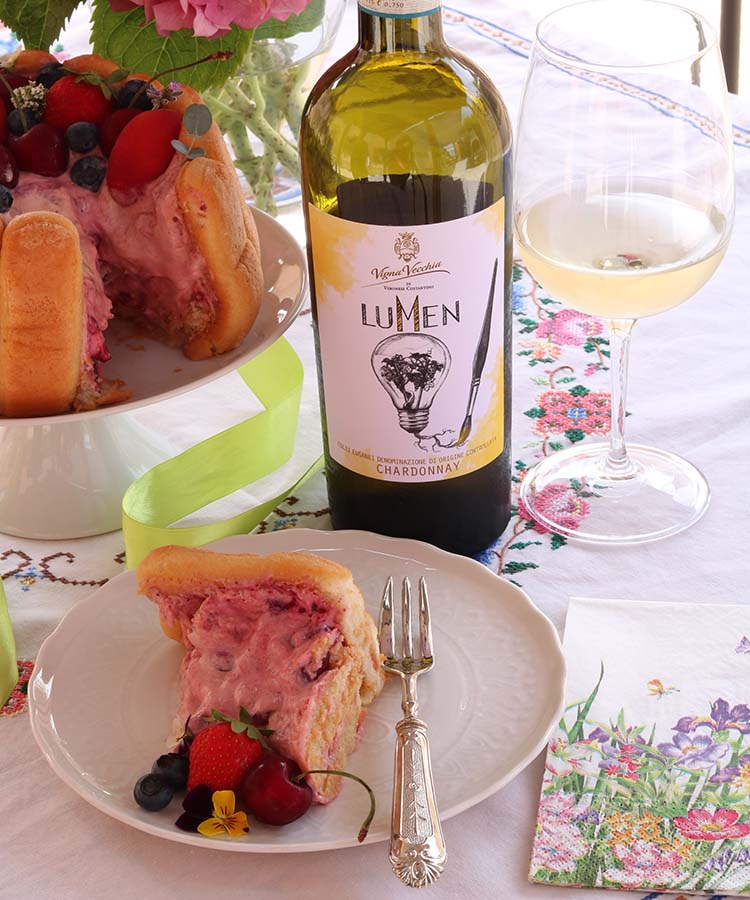Charlotte estiva, ricetta per il contest DeGustiViniEuganei a cura di Gabriella Rizzo | Homework & Muffin