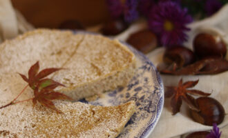 Torta di castagne, dolce con castagne della Val Varaita, per la merenda di grandi e piccini, a cura di Gabriella Rizzo | Homework & Muffin