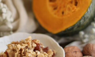 Kabak Tatlısı, ricetta del dessert turco alla zucca candita con tahina e noci a cura di Gabriella Rizzo | Homework & Muffin